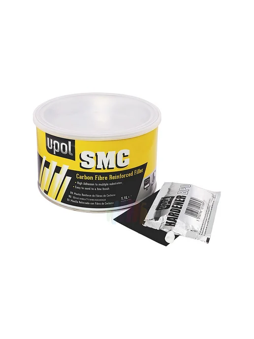 U-pol UPOL SMC Black Carbon Автошпатлевка карбоновая черная 1,1 л, 1,1 л