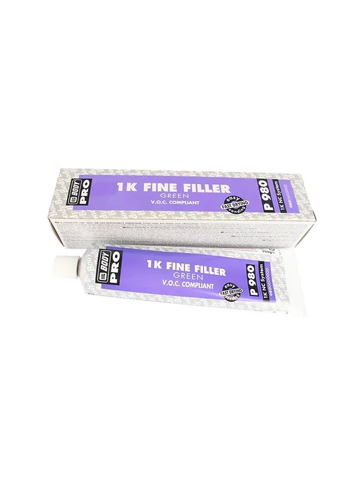 HB BODY BODY F980 Green 1K Fine Filler Нитрошпатлёвка 0,15 кг, 150 г, фото 2