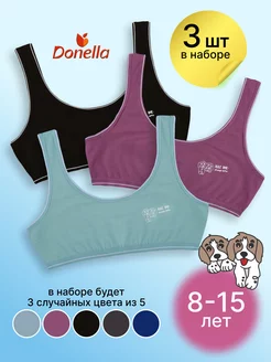 Топ спортивный детский на бретельках Donella 136728761 купить за 564 ₽ в интернет-магазине Wildberries