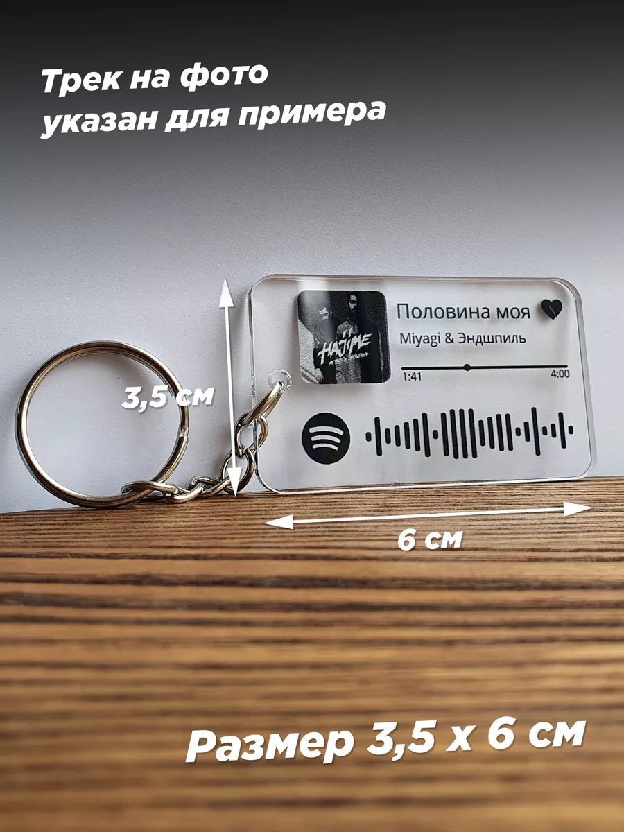 Брелок для ключей дома Три Дня Дождя подарок другу парню Spotify Poster  136781651 купить за 150 ₽ в интернет-магазине Wildberries