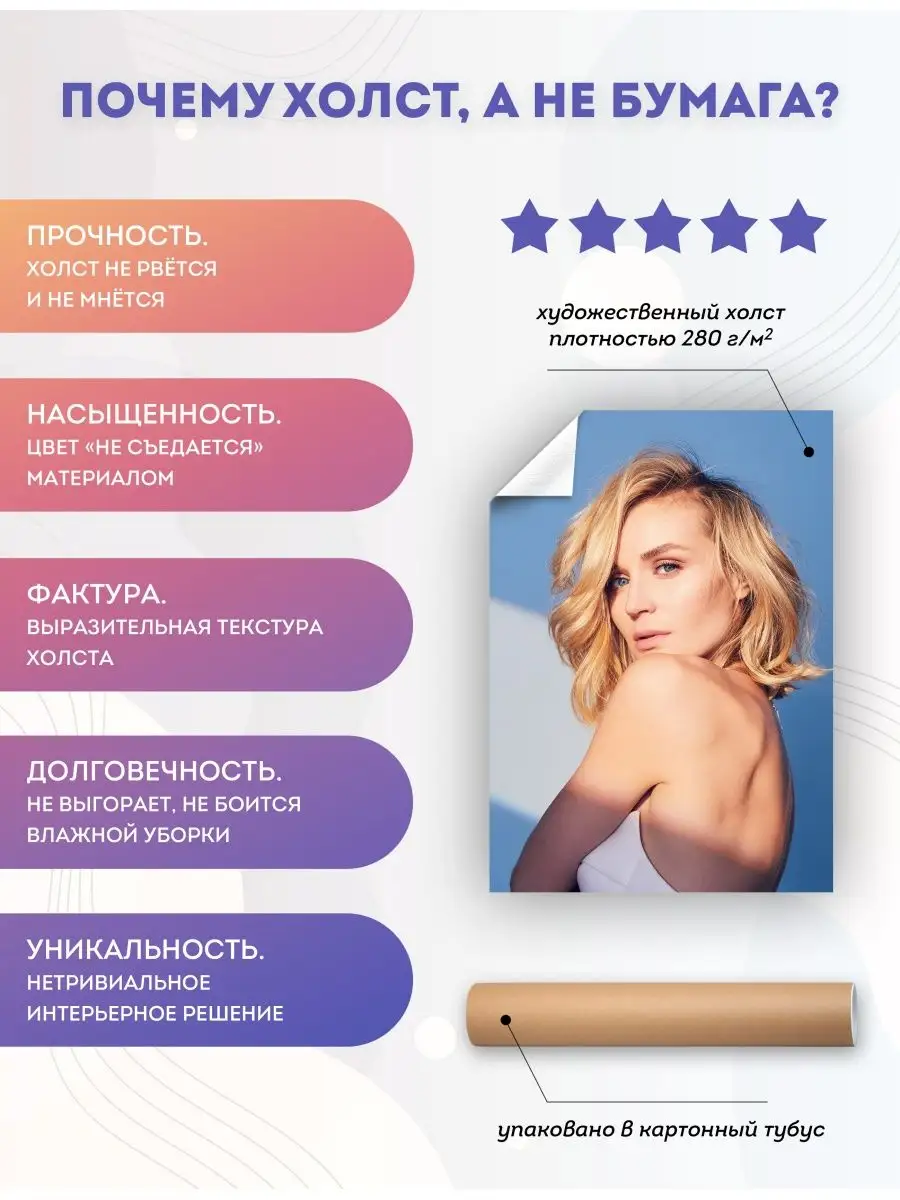 Постер на стену Полина Гагарина певица (3) 50х70 см PosterNak 136846173  купить за 946 ₽ в интернет-магазине Wildberries