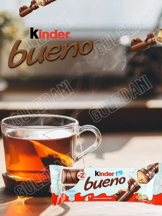 Kinder Батончики шоколадные Киндер Буэно вафли 10 шт, 10 шт, фото 3