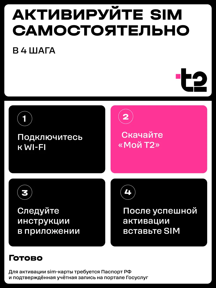 Сим-карта Tele2 для Алтайского края Tele2 136938005 купить в  интернет-магазине Wildberries