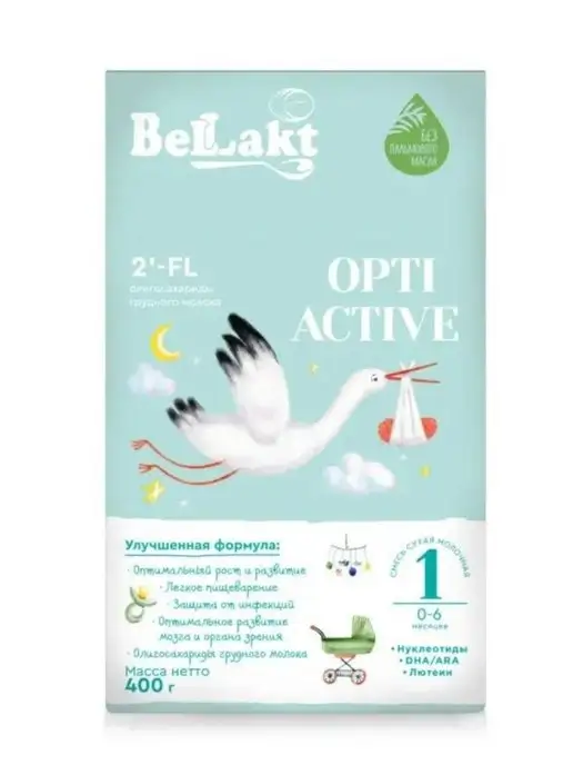 Беллакт Детская Смесь сухая молочная Opti Active 1, вариант, фото 2