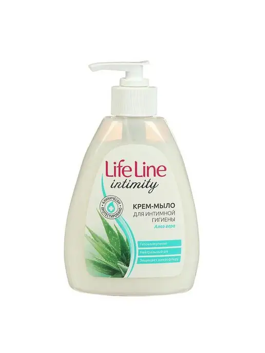 Life line ВЕСНА Жидкое Крем-Мыло для интимного ухода 280г, 280 г