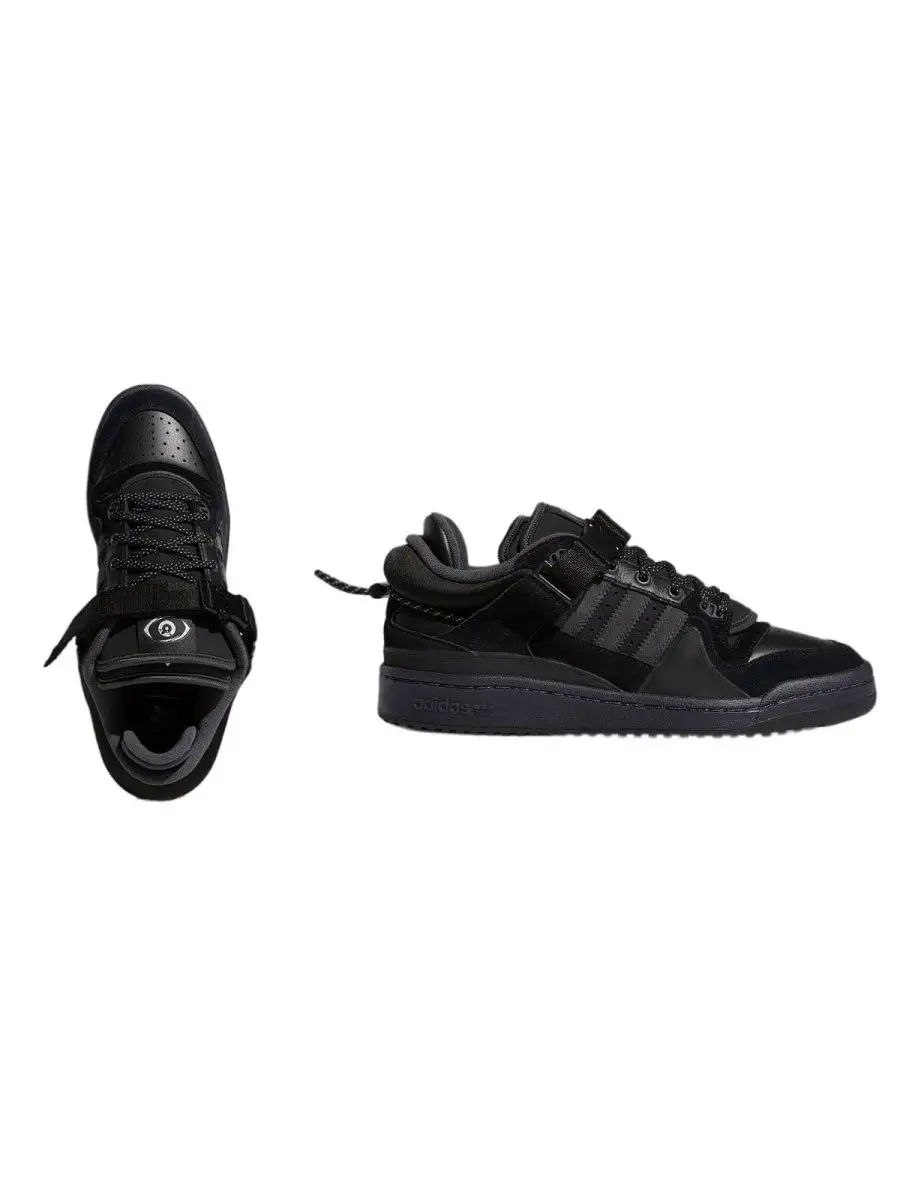 Кроссовки Adidas x Bad Bunny Forum Black Low ARMA. 137129466 купить за 3  526 ₽ в интернет-магазине Wildberries