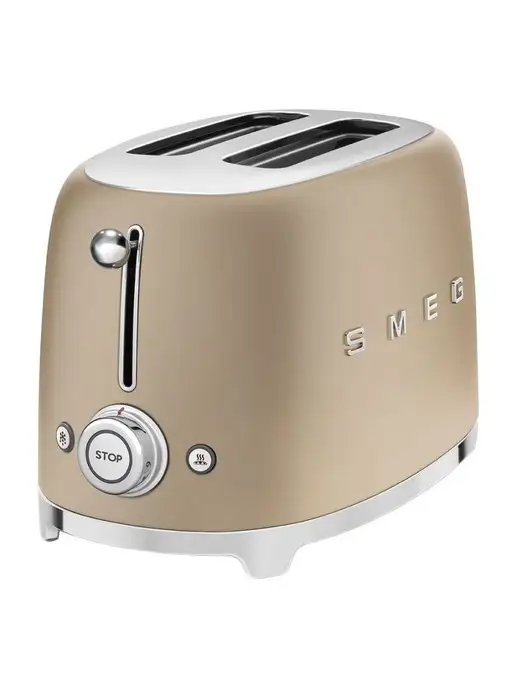 Smeg Тостер TSF01CHMEU, шампань, бежевый, фото 7