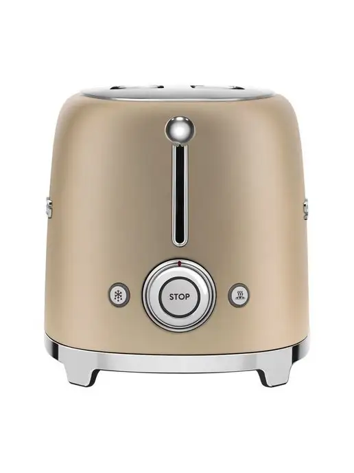 Smeg Тостер TSF01CHMEU, шампань, бежевый, фото 8