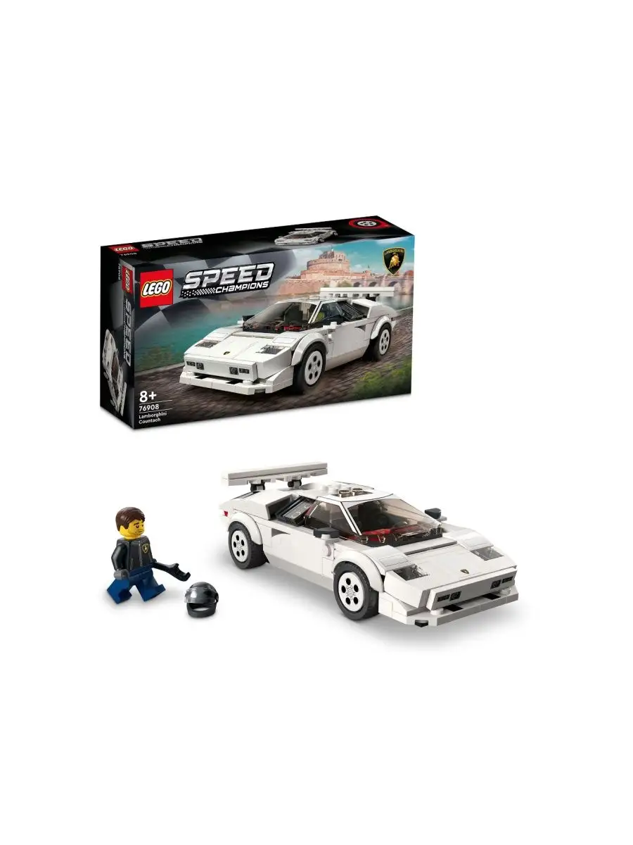 Speed Champions 76908 Lamborghini Countach LEGO 137174210 4 581 Wildberries