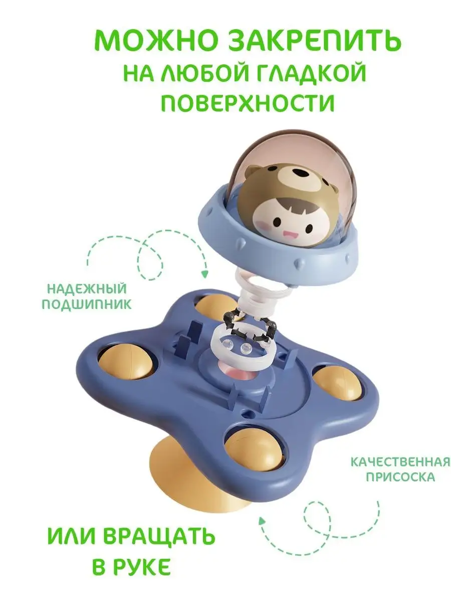 Спиннеры для малышей MoonDog Kids 137178694 купить за 426 ₽ в  интернет-магазине Wildberries