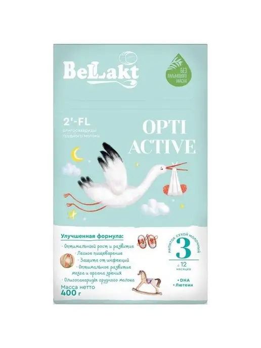 Беллакт Смесь детская сухая молочная Bellakt Opti Active 3, вариант, фото 2
