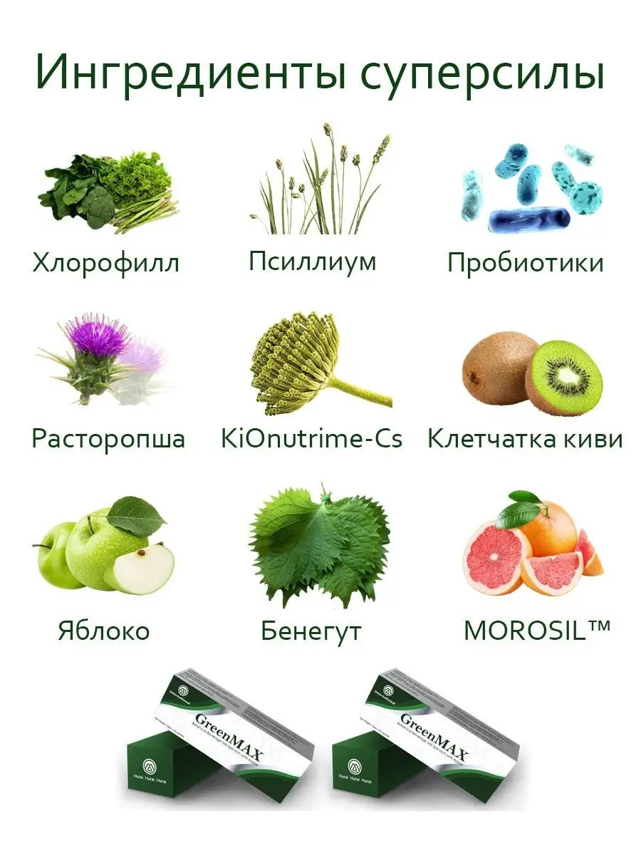 GreenMAX детокс для похудения и очищения Shopdetox 137320280 купить в  интернет-магазине Wildberries