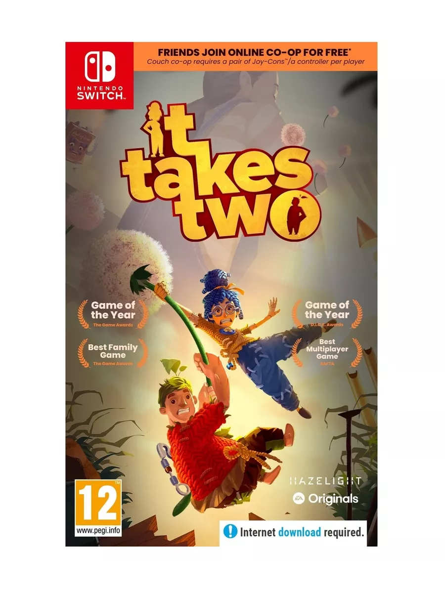 It Takes Two (Nintendo Switch, русские субтитры) Electronic Arts 137327639  купить за 2 546 ₽ в интернет-магазине Wildberries