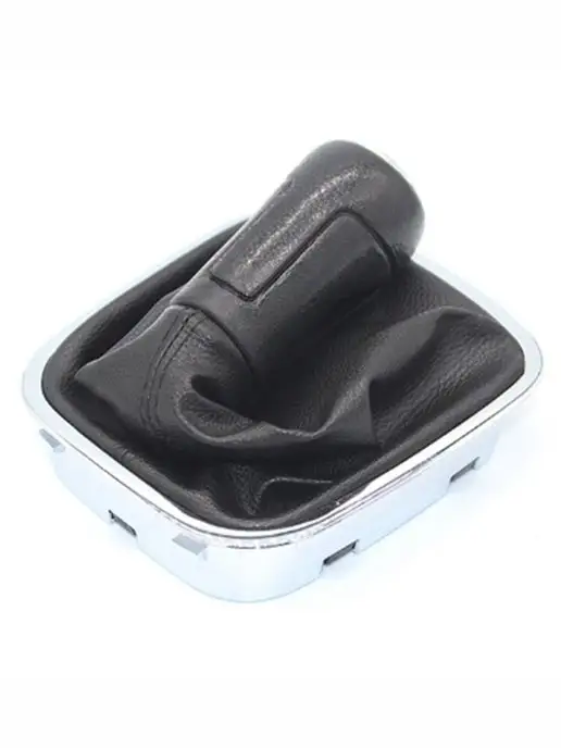 HOZE Ручка коробки мкпп с чехлом VOLKSWAGEN POLO, 5 передач, черный, фото 4