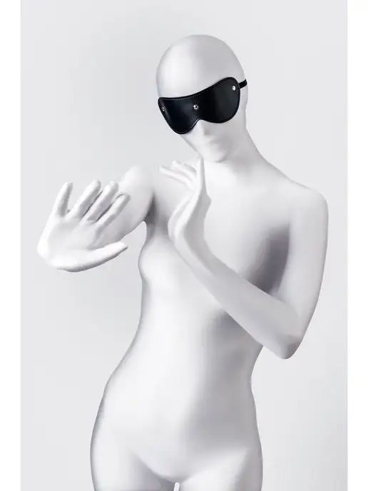 Anonymo by TOYFA Маска Anonymo черная 24 см, черный, фото 3