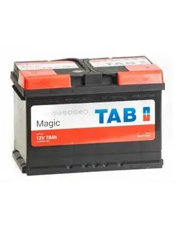 Аккумулятор Magic 78 Ач 750A обратная полярность TAB 137419779 купить за 18 221 ₽ в интернет-магазине Wildberries