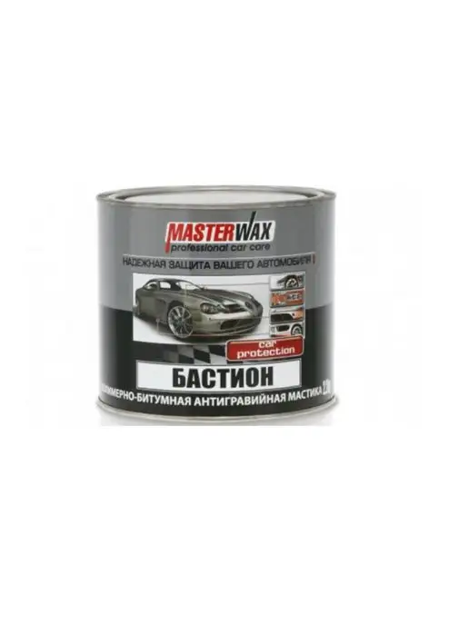 Master Wax MasterWax Мастика "БАСТИОН" полимернобитумная (2,2кг) 6, 2,2 кг