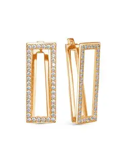 Серьги длинные/висячие/дорожка/галочки серебро 925 Gold Plaza Jewelry 137501622 купить за 905 ₽ в интернет-магазине Wildberries