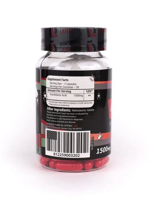 Doping Labz Arachidrol Арахидрол 1500 mg, 90 капсул, вариант, фото 5