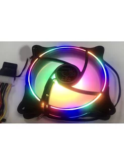 Вентилятор с RGB подсветкой 120mm корпусный пк компьютера rgb 137550379 купить за 297 ₽ в интернет-магазине Wildberries