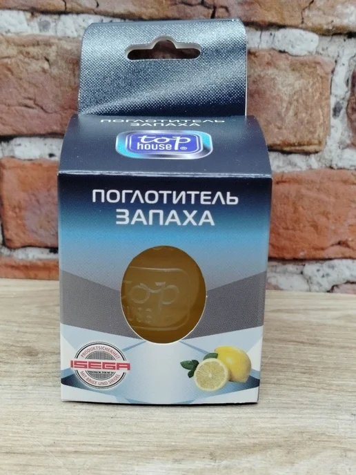 TOP HOUSE Поглотитель запаха для холодильника Лимон, вариант