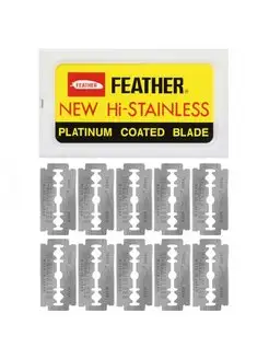 Лезвие для бритвы FEATHER 137554308 купить за 374 ₽ в интернет-магазине Wildberries