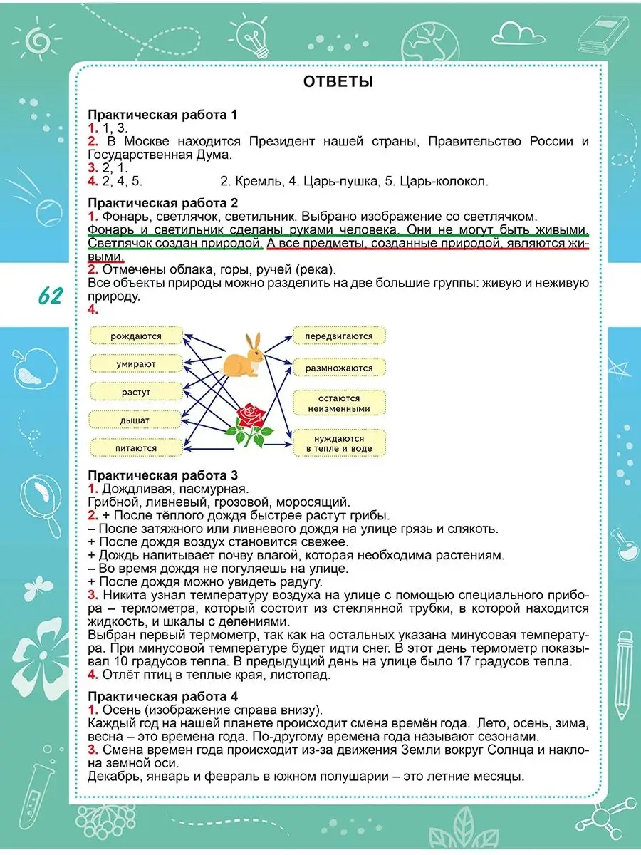 Естественно-научная грамотность. Практикум 1 класс Издательство Планета  137561888 купить за 276 ₽ в интернет-магазине Wildberries