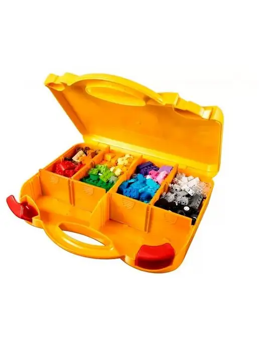LEGO Конструктор Classic 10713 Чемоданчик для творчества, желтый, фото 4