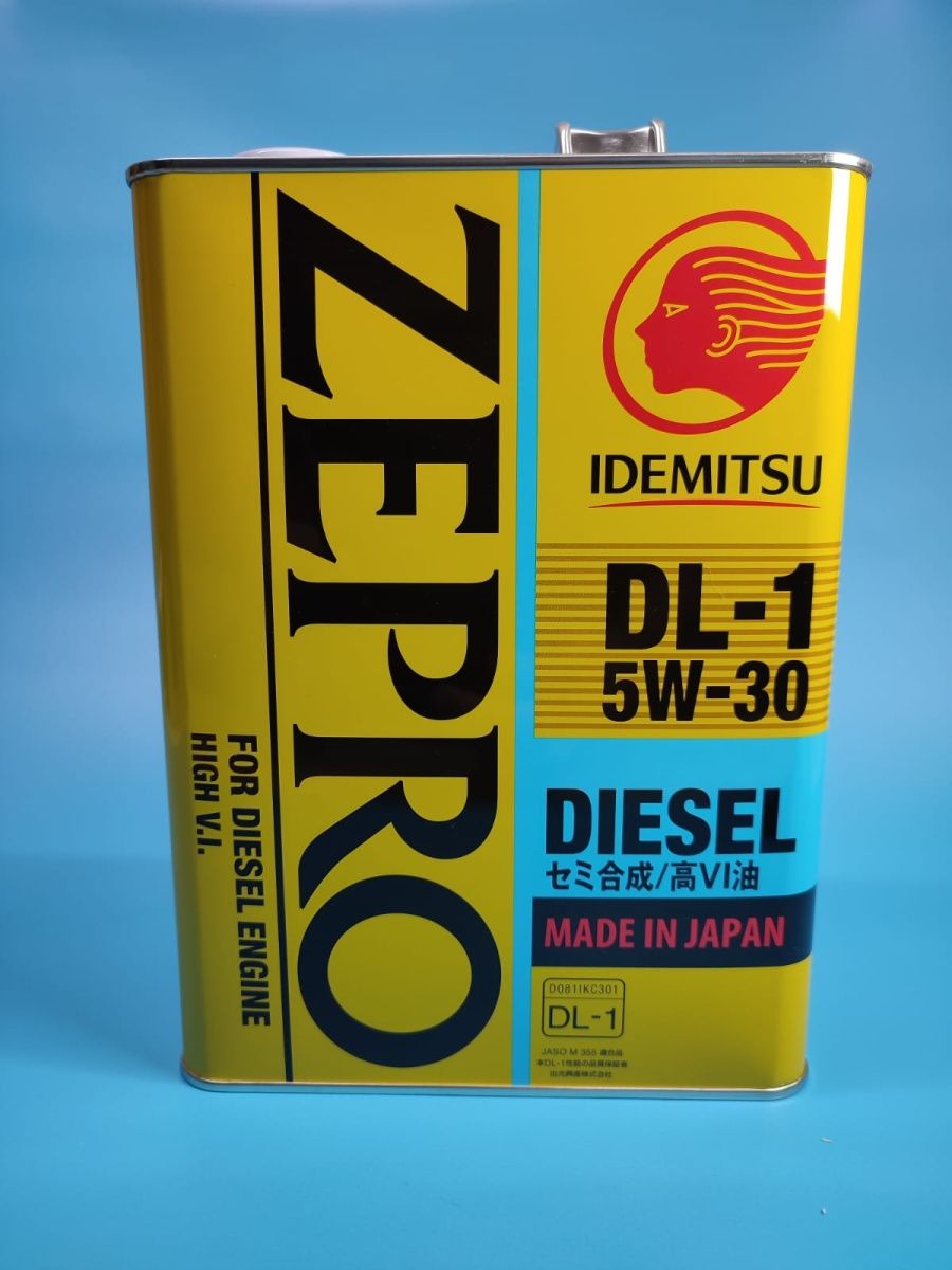 Zepro Diesel 5w-30 DL-1. Idemitsu dl1. Масло идемитсу 5w30 дизель. Idemitsu 5w30 DL-1.