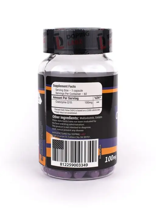 Doping Labz Коэнзим Coenzyme Q10 100 mg,60 шт, 60 шт, фото 3