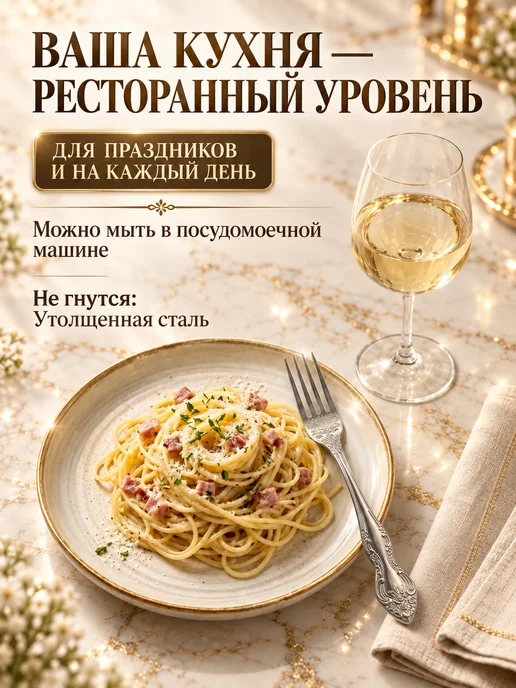 Павловский завод Вилки столовые набор 6 шт нержавеющая сталь, 6 шт, фото 8