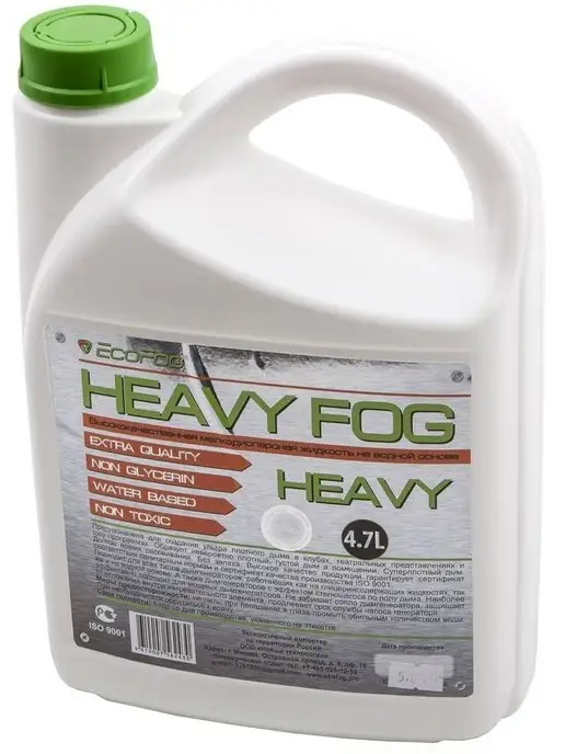 EcoFog Жидкость для генератора дыма, 4,7 л, 4,7 л, фото 2