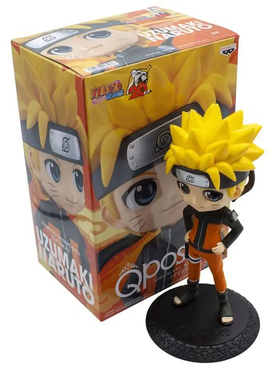 Фигурка Q Posket Naruto Uzumaki Ver. A Naruto Shippuden 14см Banpresto  137635854 купить за 2 665 ₽ в интернет-магазине Wildberries