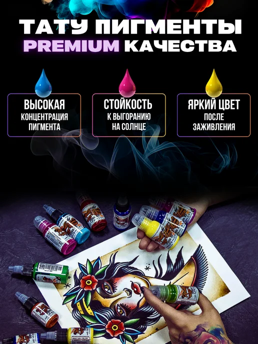 World Famous Краска для тату и перманентного макияжа Badlands Brown 15 мл, 15 мл, фото 3