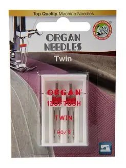 Иглы двойные, (в блистере) Organ №90/3, 2 шт. ORGAN 137637775 купить за 284 ₽ в интернет-магазине Wildberries