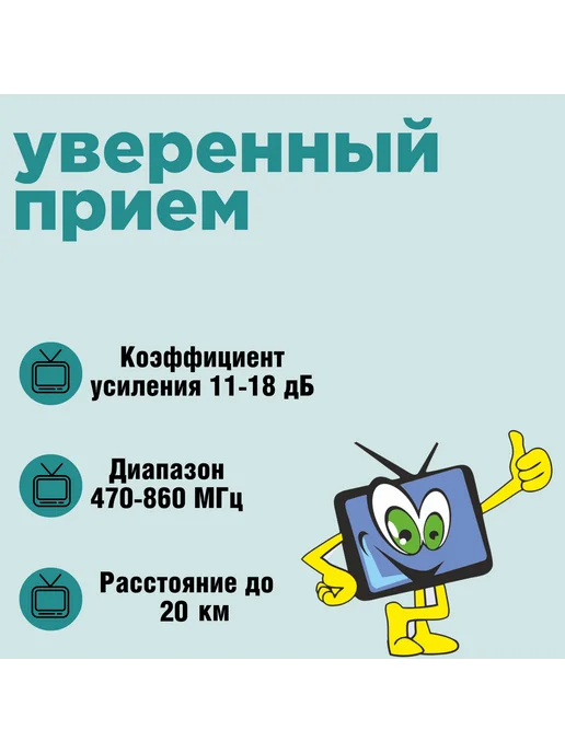 Locus Антенна комнатная с усилителем Кайман L942.10 USB, вариант, фото 5