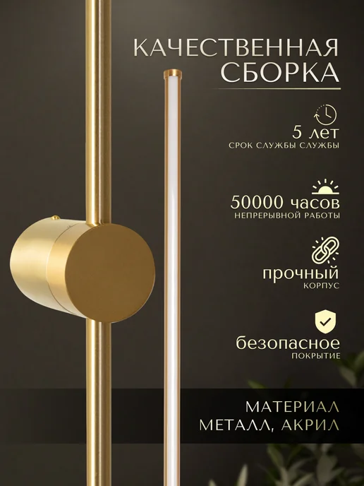 Tony Luce Настенный светильник бра, желтый, фото 5