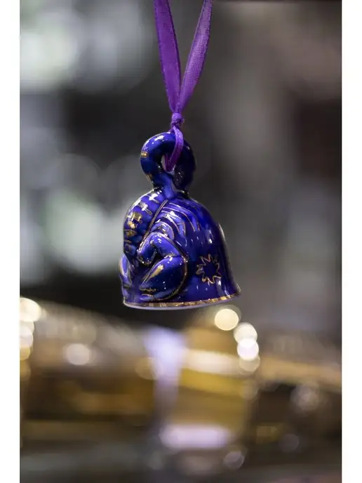 Кавказ Колокольчик гороскоп знак зодиака "Скорпион", синий