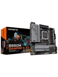 Материнская плата B650M GAMING X AX Socket AM5 4xDDR5 Gigabyte 137692007 купить за 18 082 ₽ в интернет-магазине Wildberries