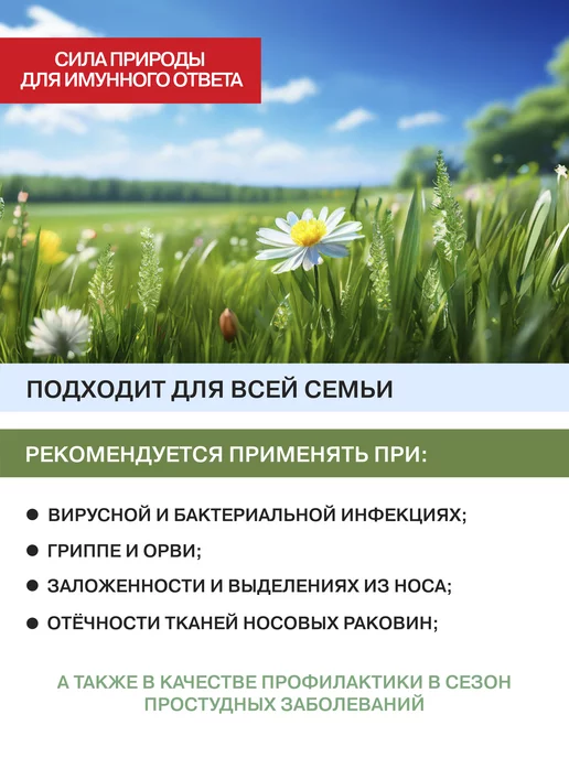 НИЦ ИММУНОЛОГИИ И АЛЛЕРГОЛОГИИ Противовирусное средство для носа, 30 мл, 2 шт, фото 3