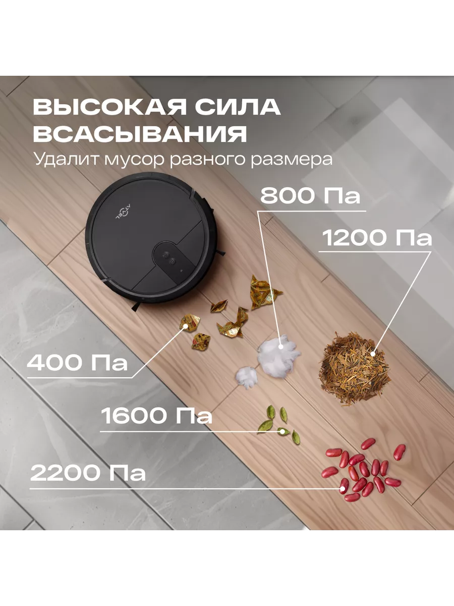 Моющий робот-пылесос для дома и мебели с влажной уборкой R70 Atvel  137720073 купить за 10 492 ₽ в интернет-магазине Wildberries