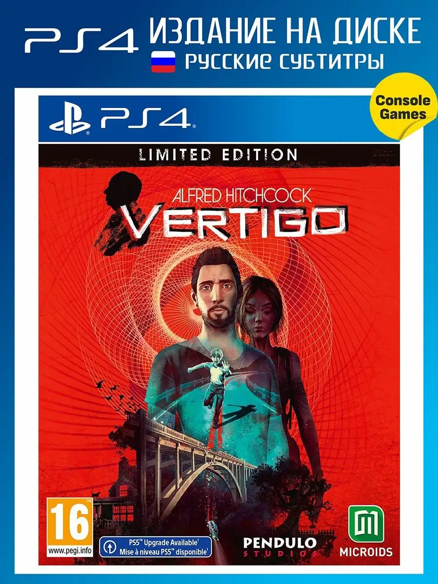 PS4 Alfred Hitchcock Vertigo Limited Edition Игра для PS4 137747953 купить  за 2 196 ₽ в интернет-магазине Wildberries