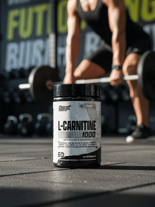 Nutrex Л-карнитин спортивный жиросжигатель 1000, 60 капсул, вариант, фото 4