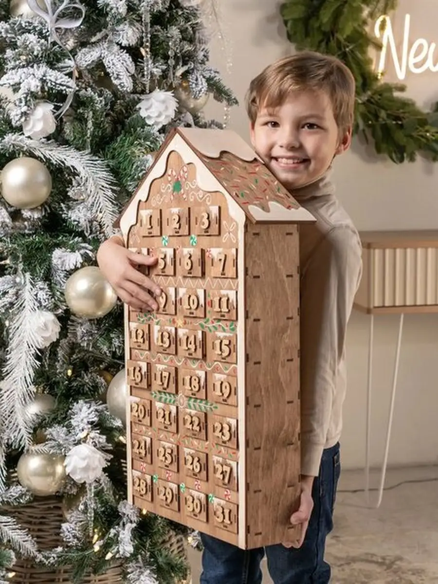 Деревянные кукольные домики с мебелью купить в Москве
