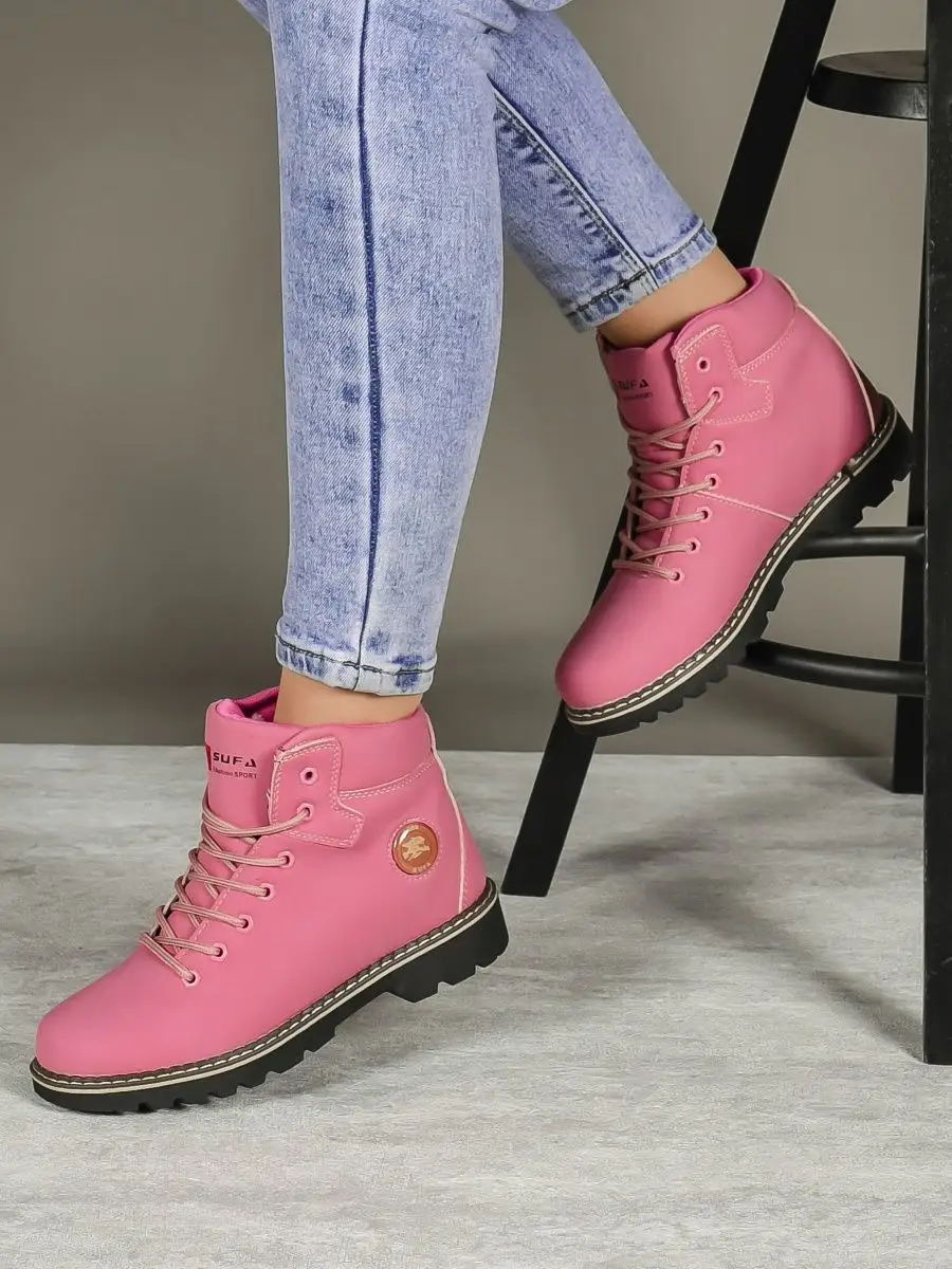 ShoesMir Ботинки с мехом замшевые