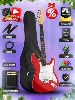 Электрогитара Stratocaster с комплектом Premium ROCKET 137816349 купить за 13 440 ₽ в интернет-магазине Wildberries