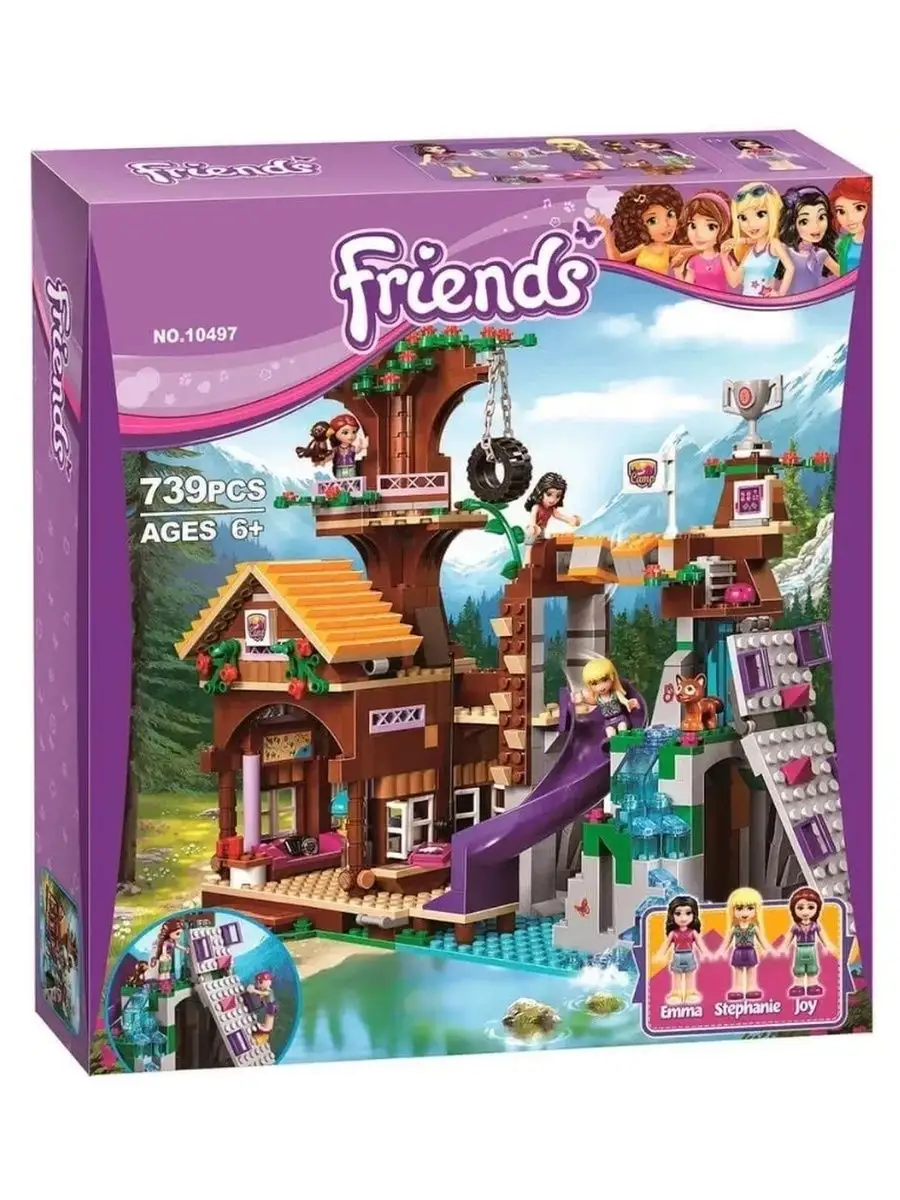 Конструктор Дом на дереве совместим с LEGO Friends 137816613 купить в  интернет-магазине Wildberries