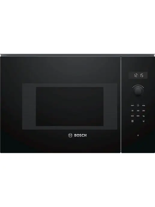 BOSCH Встраиваемая микроволновая печь BFL524MB0, черный, фото 2