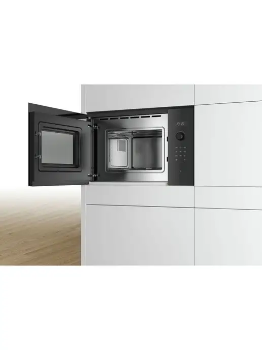 BOSCH Встраиваемая микроволновая печь BFL524MB0, черный, фото 4