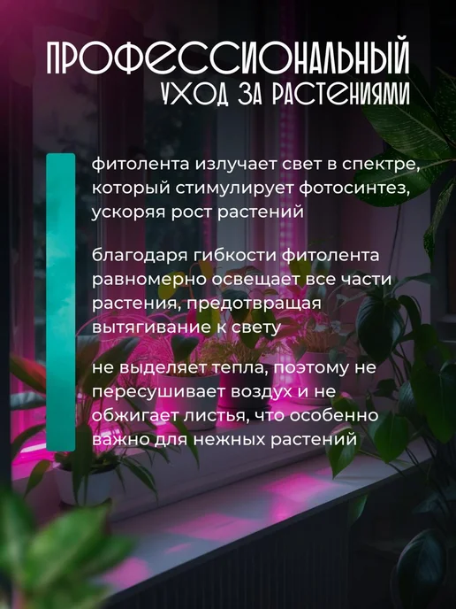 SALE24 Фитолента для растений и цветов светодиодная подсветка, вариант, фото 2